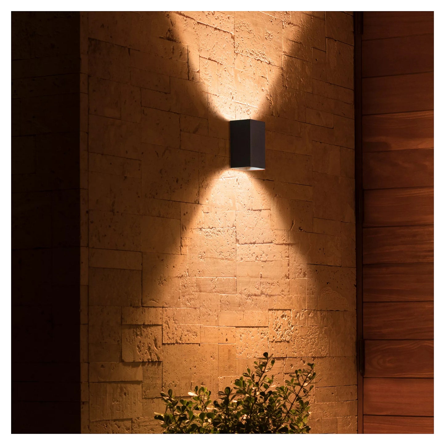 Philips Hue White & Color Ambiance Resonate Wandleuchte Schwarz 1200lm