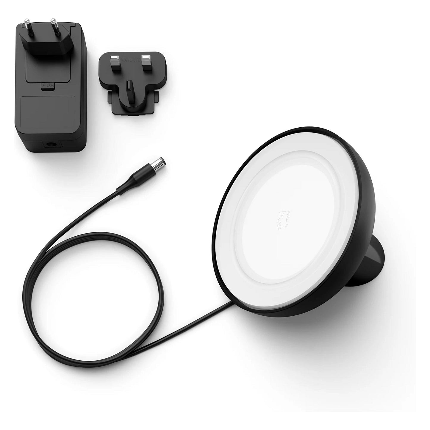 Philips Hue White&Col. Amb. Bloom Tischleuchte schwarz 500lm