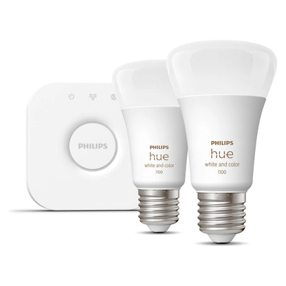 Philips Hue StiWa White & Color Ambiance E27 2er Starter Set
