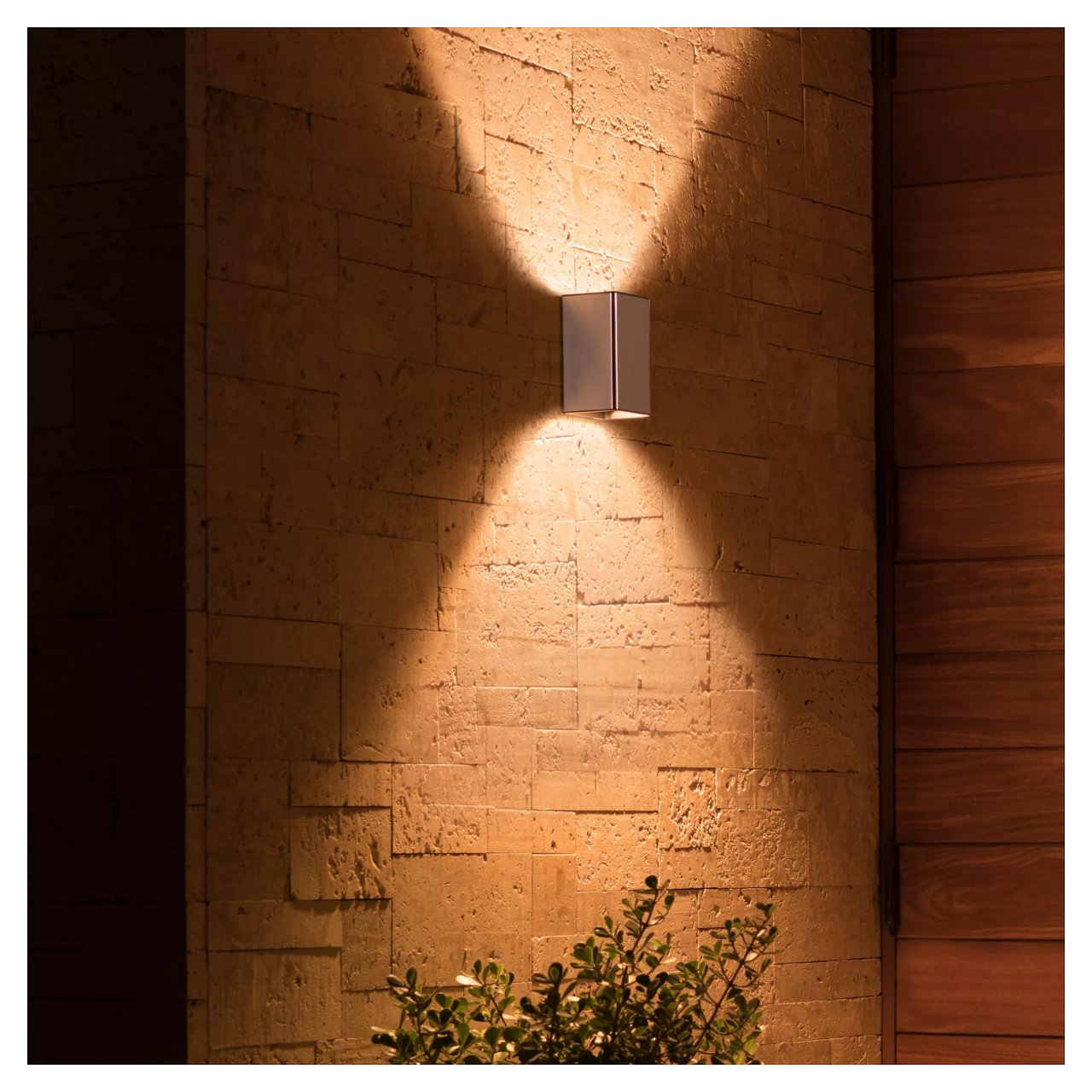 Philips Hue White & Color Ambiance Resonate Wandleuchte Silber 1200lm