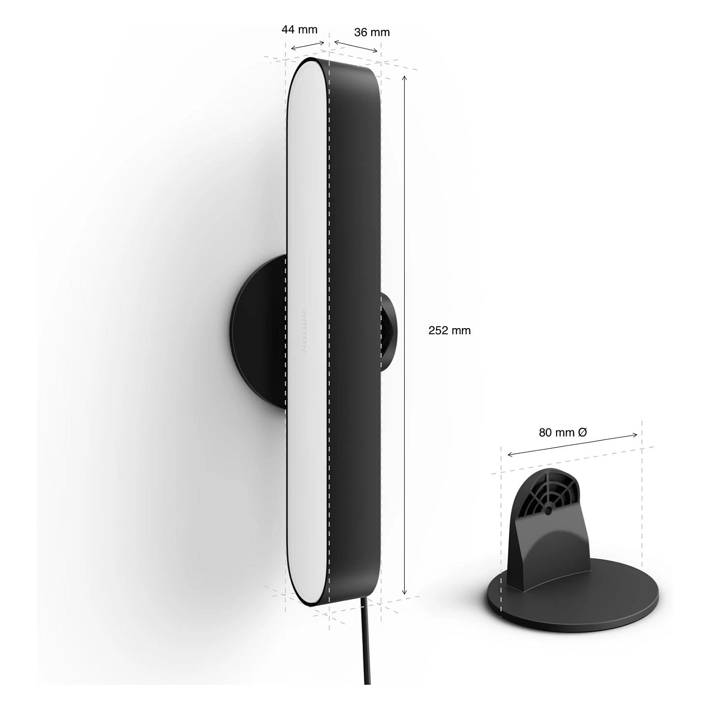 Philips Hue White&Col. Amb. Play Lightbar 1er Basis schw m NT.