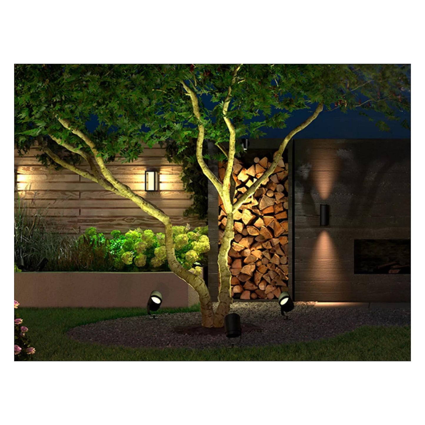 Philips Hue White & Color Ambiance Lily XL Spot 1 flg. Schwazr Verlängerung