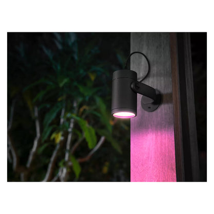 Philips Hue White & Color Ambiance Lily Spot 3 flg. Schwarz 3640lm Basis