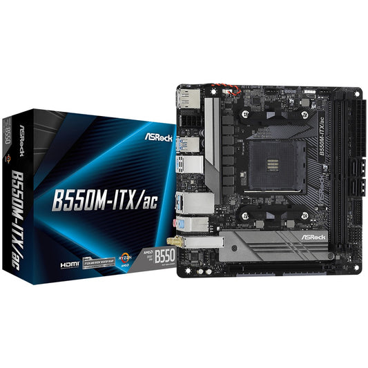 ASRock B550M-ITX/ac AM4 mITX HDMI/DP DDR4 retail