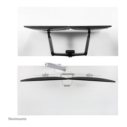 Neomounts Full Motion Tischhalterung für zwei Flachbildschirme 17-32'' 7KG 2x 8KG White