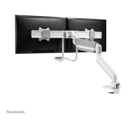 Neomounts Full Motion Tischhalterung für zwei Flachbildschirme 17-32'' 7KG 2x 8KG White