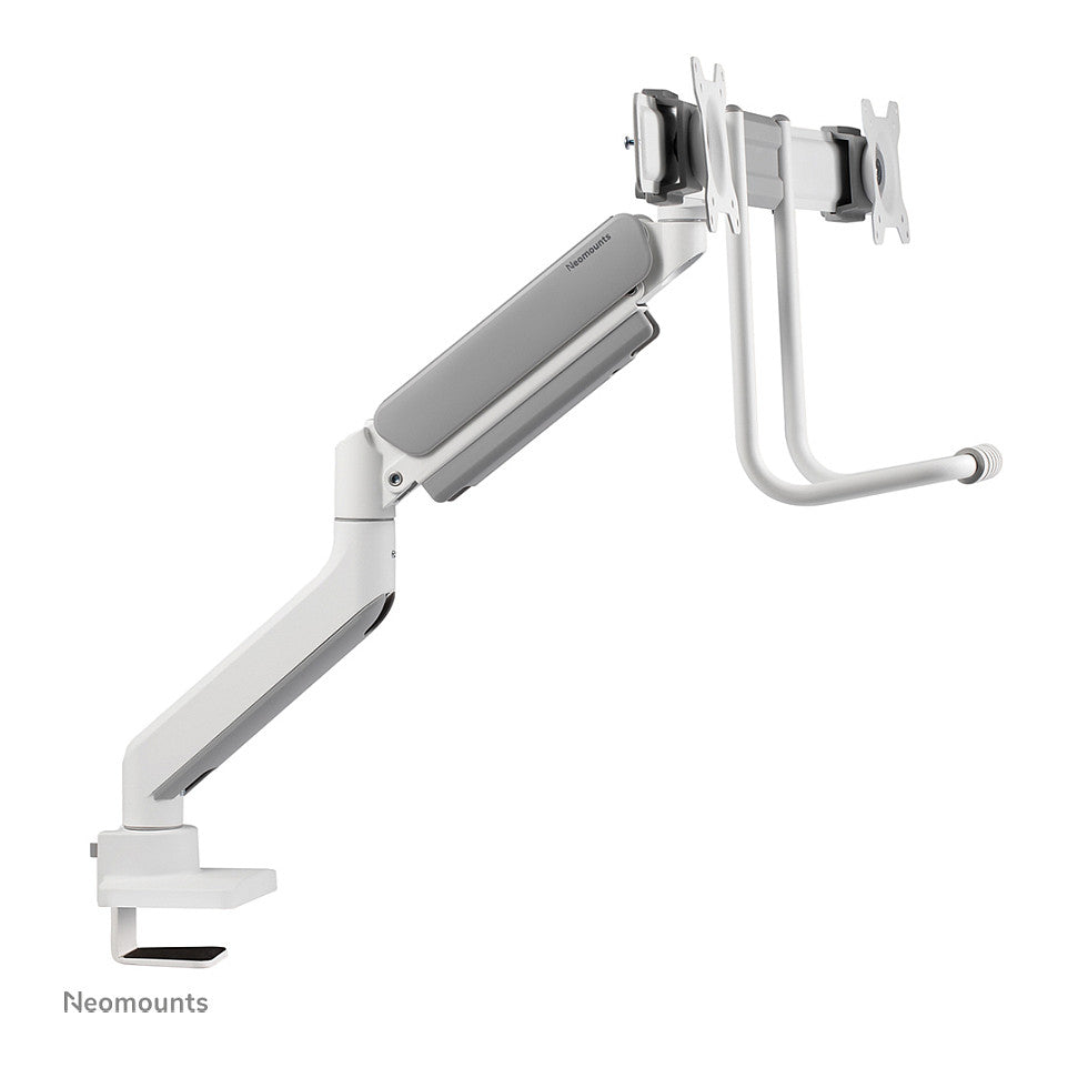 Neomounts Full Motion Tischhalterung für zwei Flachbildschirme 17-32'' 7KG 2x 8KG White
