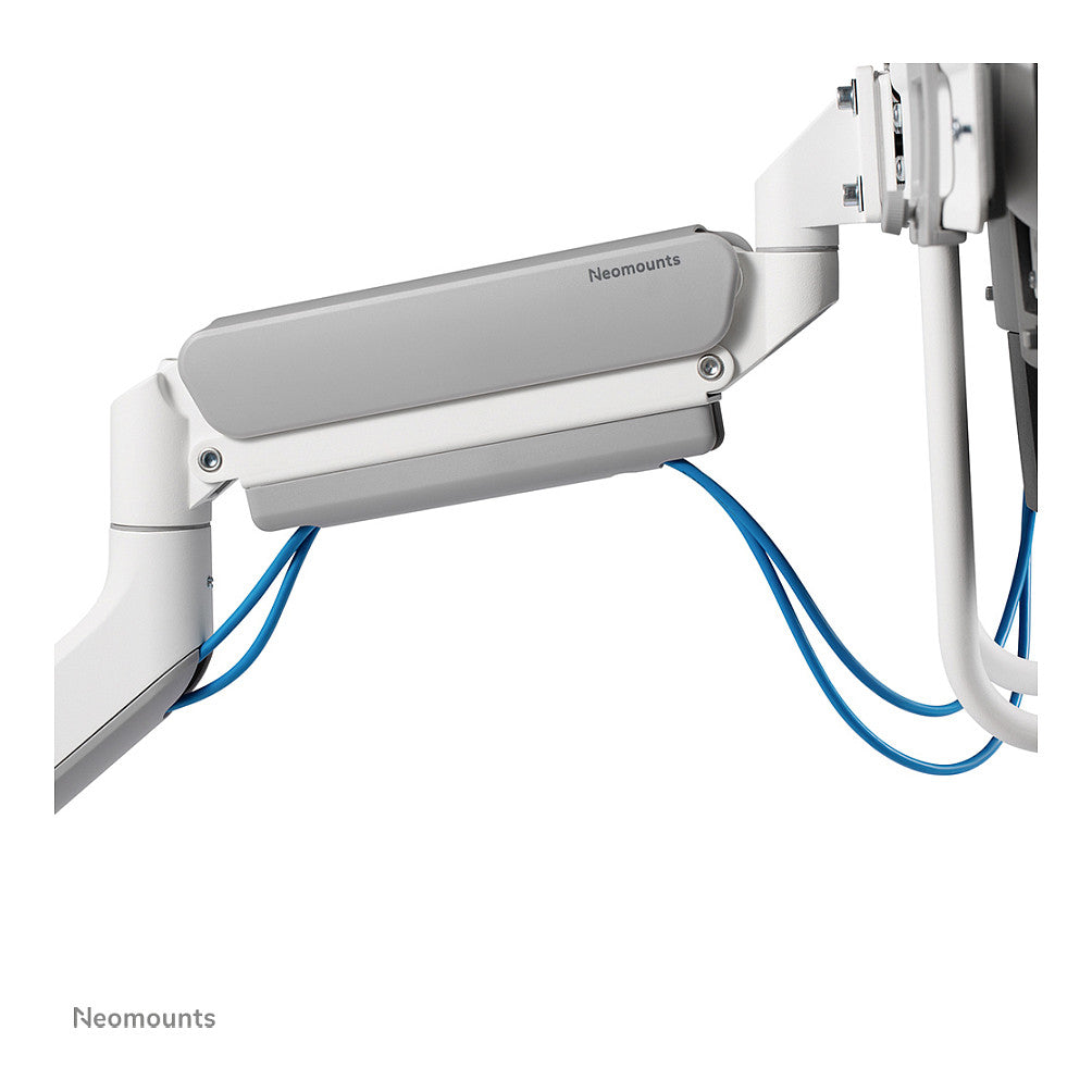 Neomounts Full Motion Tischhalterung für zwei Flachbildschirme 17-32'' 7KG 2x 8KG White