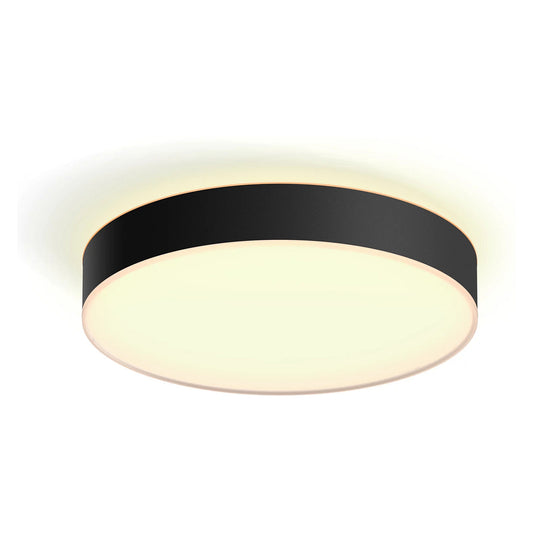 Philips Hue White Ambiance Enrave Deckenleuchte L Schwarz 4500lm inkl DS