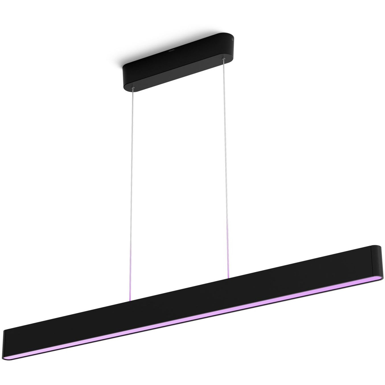 Philips Hue White&Col. Amb. Ensis Pendelleu schwarz 6000lm