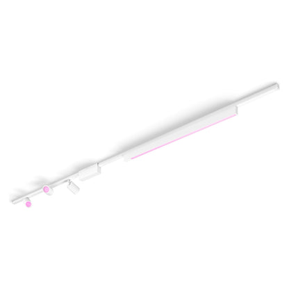 Philips Hue Perifo Basis-Set Deckenleuchte 3 Spots + Lightbar Weiß
