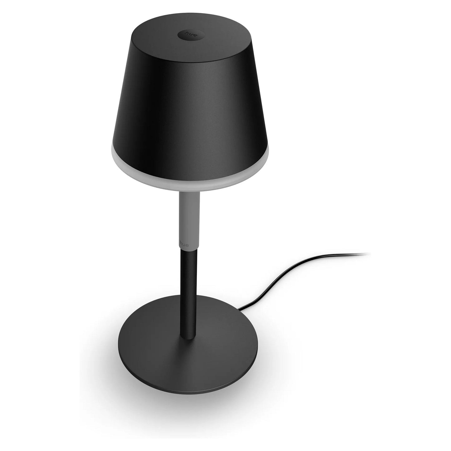 Philips Hue White & Color Ambiance Go Tragbare Tischleuchte Schwarz