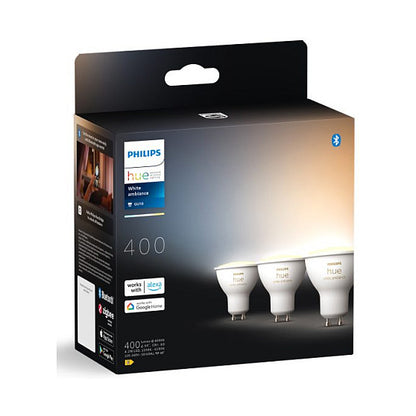 Philips Hue White Ambiance GU10 Dreierpack 3x350lm