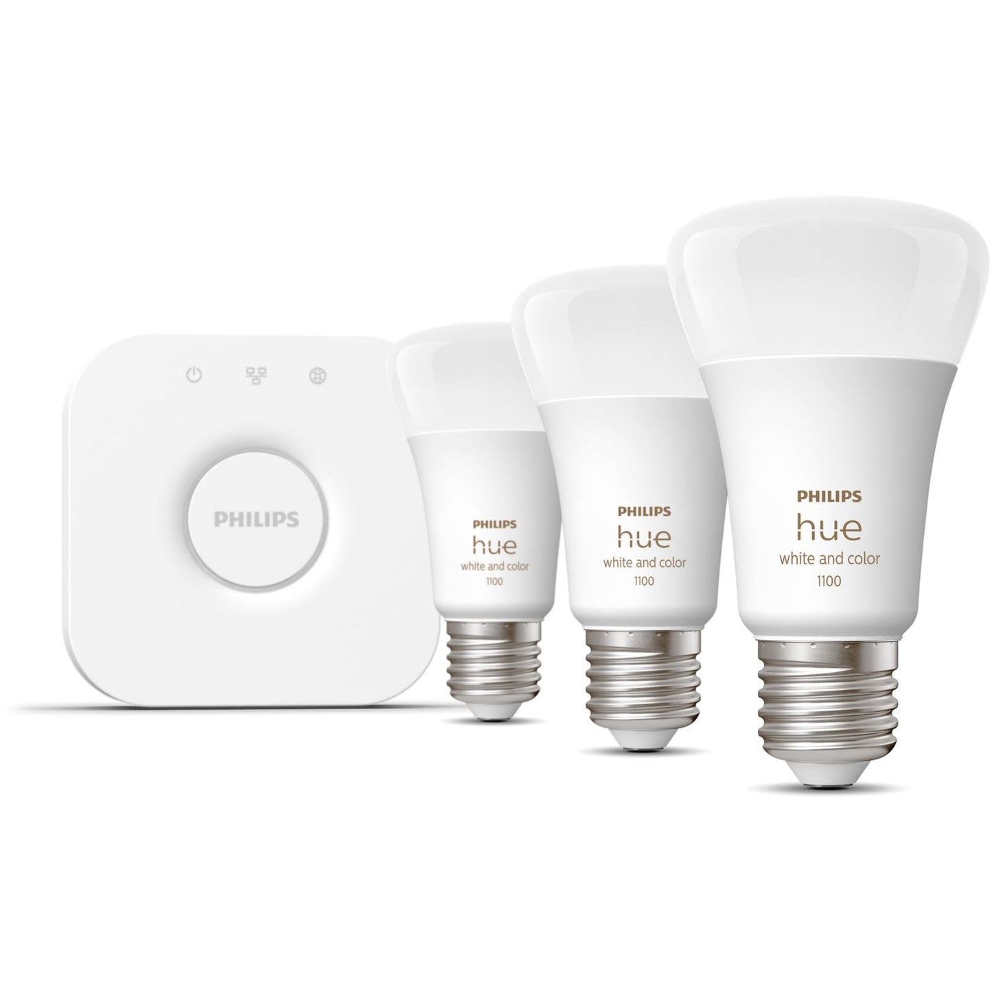 Philips Hue White & Color Ambiance E27 3er StarterSet