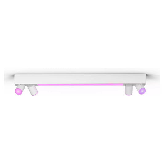 Philips Hue White & Col. Amb. Centris Spot 4 flg. weiß V2