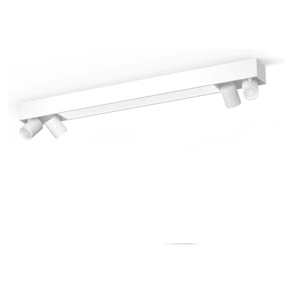 Philips Hue White & Col. Amb. Centris Spot 4 flg. weiß V2