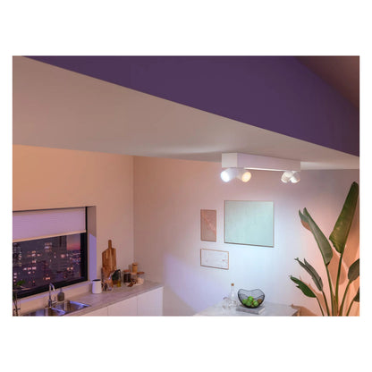 Philips Hue White & Col. Amb. Centris Spot 4 flg. weiß V2