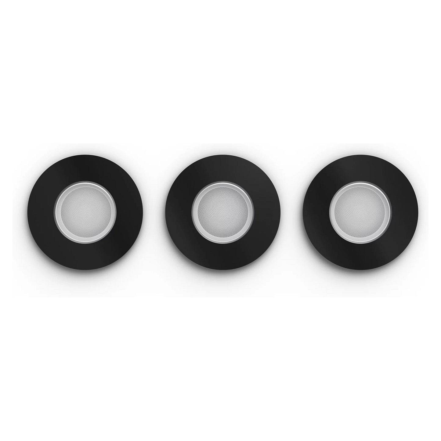 Philips Hue White&Col. Amb. Xamento Einbauspot schwarz 3x4.2W