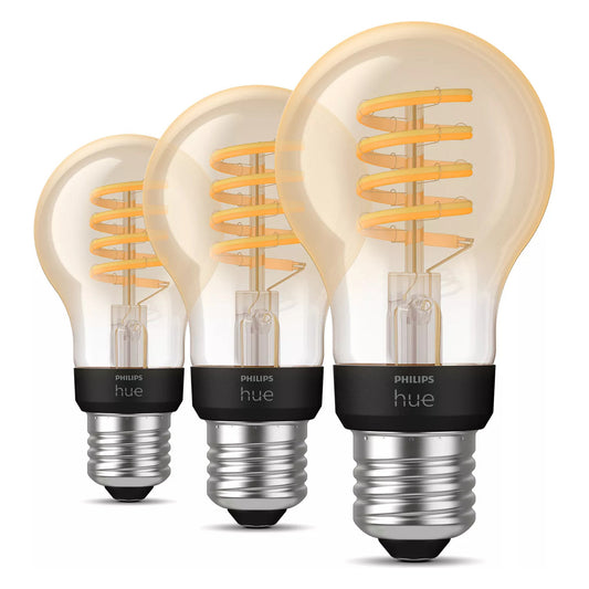 Philips Hue White Ambiance E27 Filament 3erPack