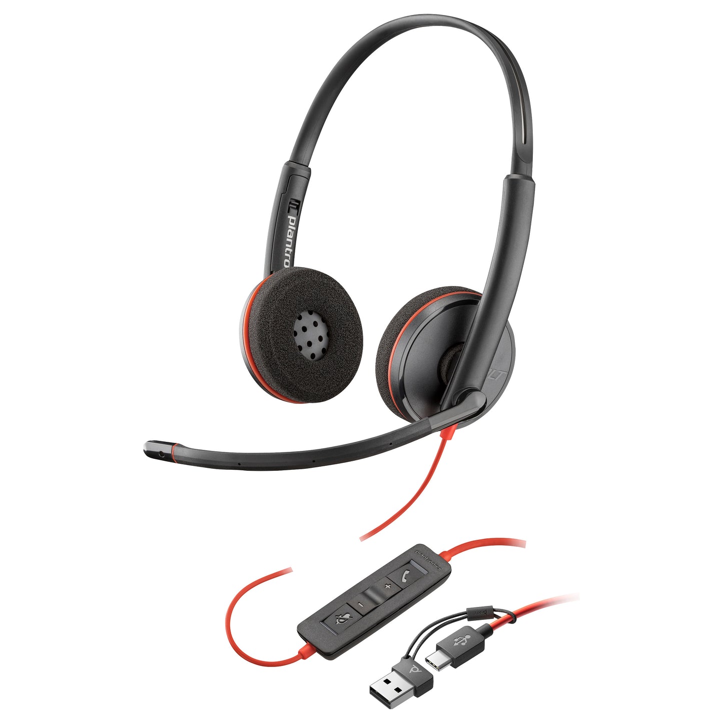 HP Poly Headset Blackwire C3210 Mono USB-C/A