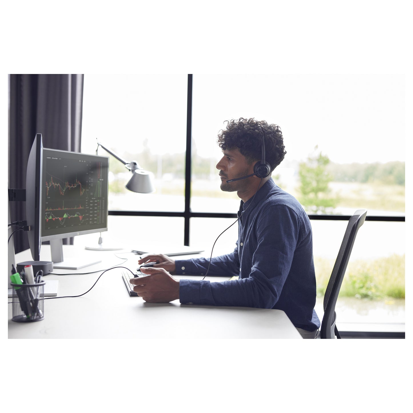 HP Poly Headset EncorePro 320 binaural USB-C