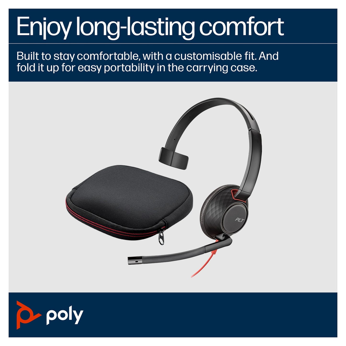 HP Poly Headset Blackwire C5210 Mono USB-C/A & 3.5 mm (bulk)