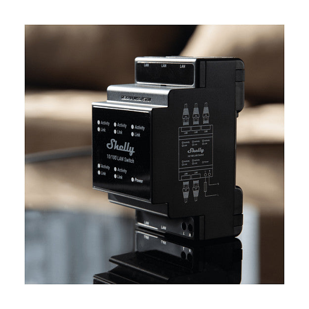 Shelly Relais "Switch" 5 Ports 10/100 Mbit