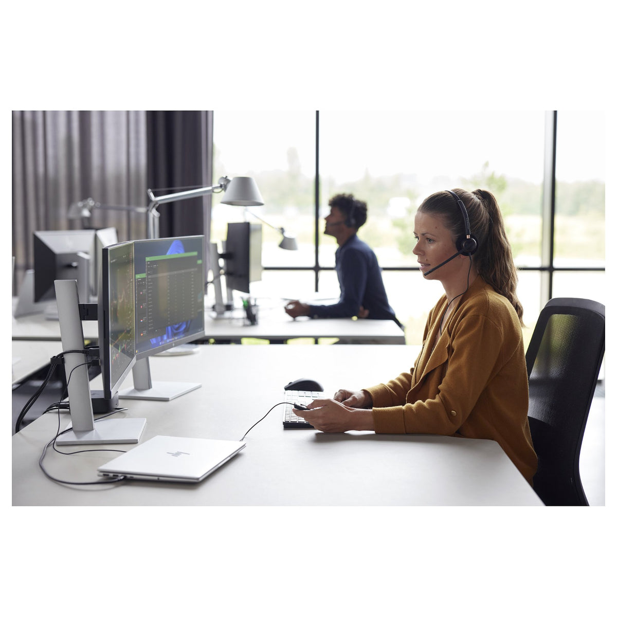 HP Poly Headset EncorePro 525-M binaural USB-A & USB-C Teams