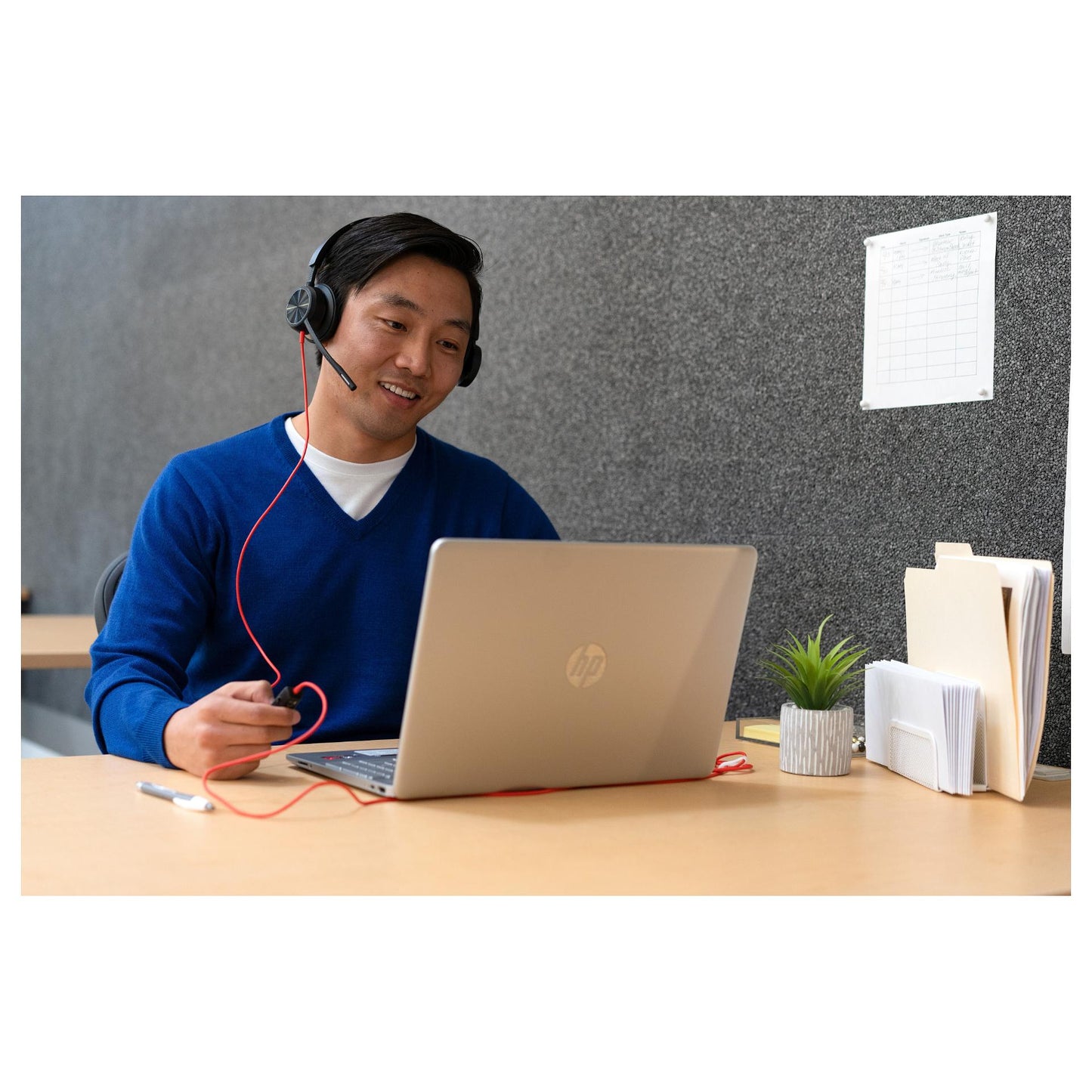 HP Poly Headset Blackwire C8225-M Stereo USB-C/A Teams