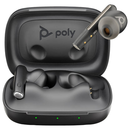 HP Poly Bluetooth Headset Voyager Free 60 UC USB-C schwarz