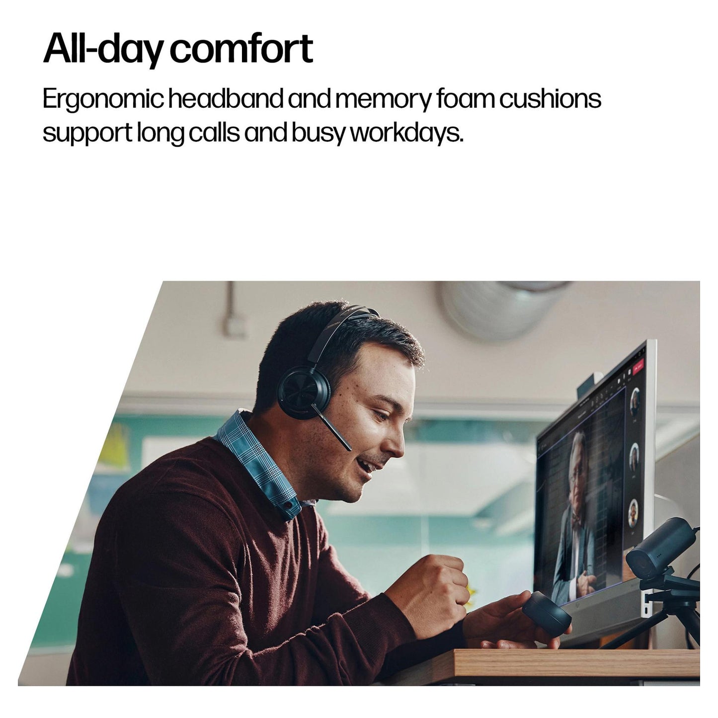 HP Poly BT Headset Voyager Focus 2 UC USB-C/A