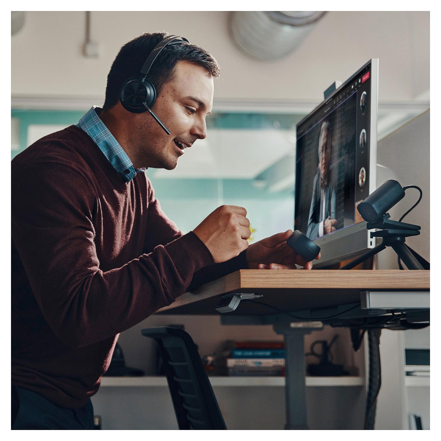 HP Poly BT Headset Voyager Focus 2 UC inkl. LS USB-C/A Teams