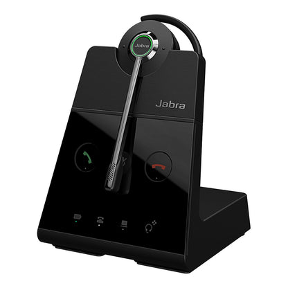Jabra Engage 65 SE Convertible Headset with earhook Base Power supply 1.5m USB-C to USB-A Cable Desk phone cable Eargels Headband