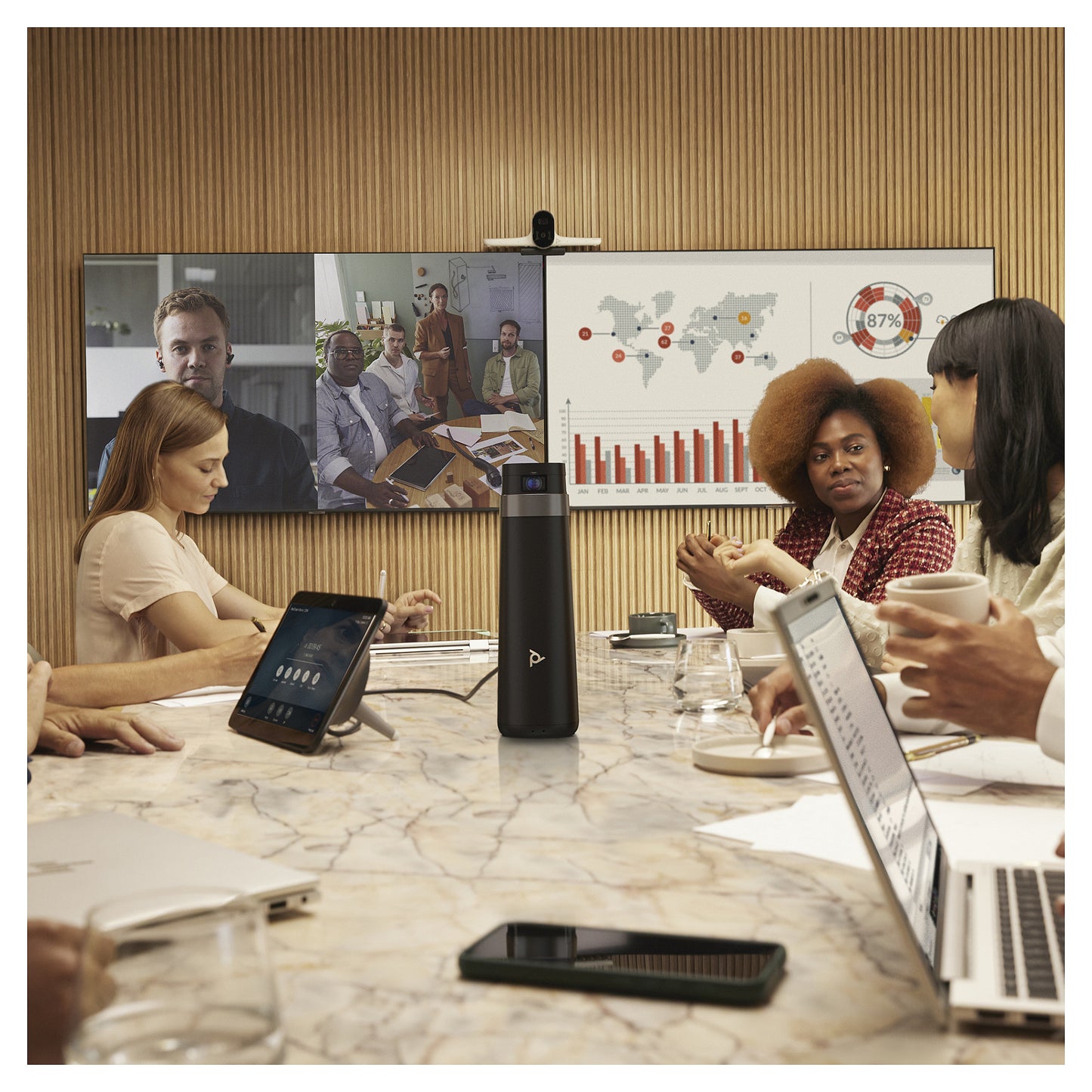 HP Poly Studio G62 Videokonferenz System Teams Basis