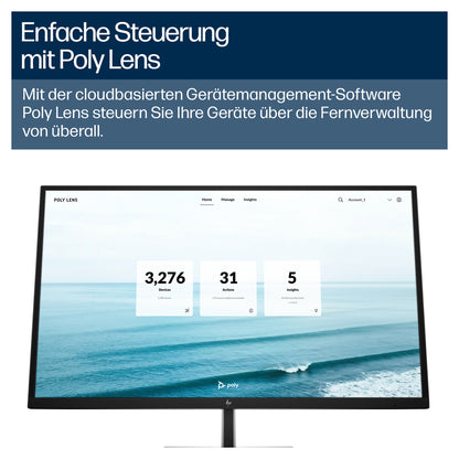 HP Poly Studio V52 USB 4K Videobar Teams