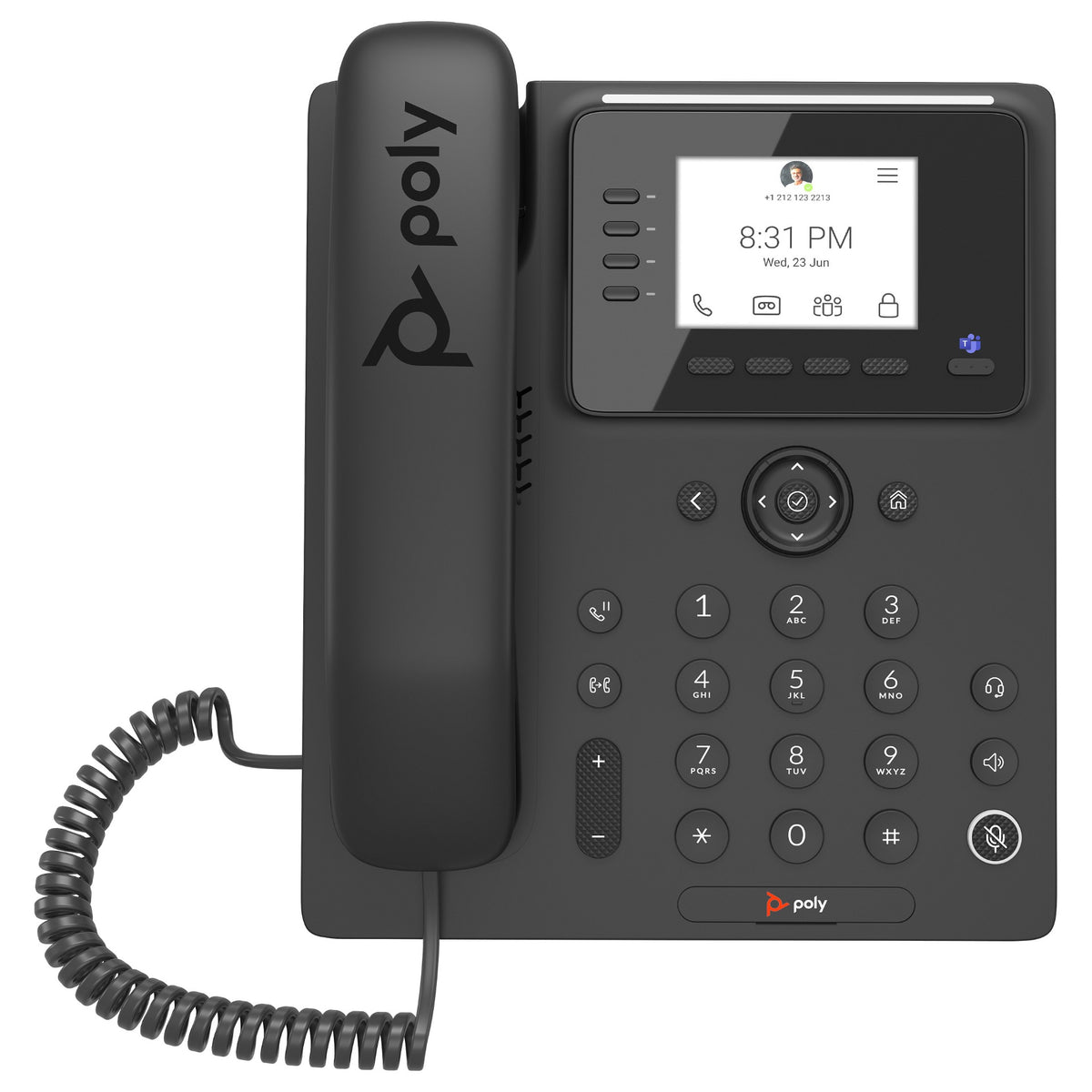 HP Poly CCX 350 Phone Teams (PoE. ohne Netzteil)