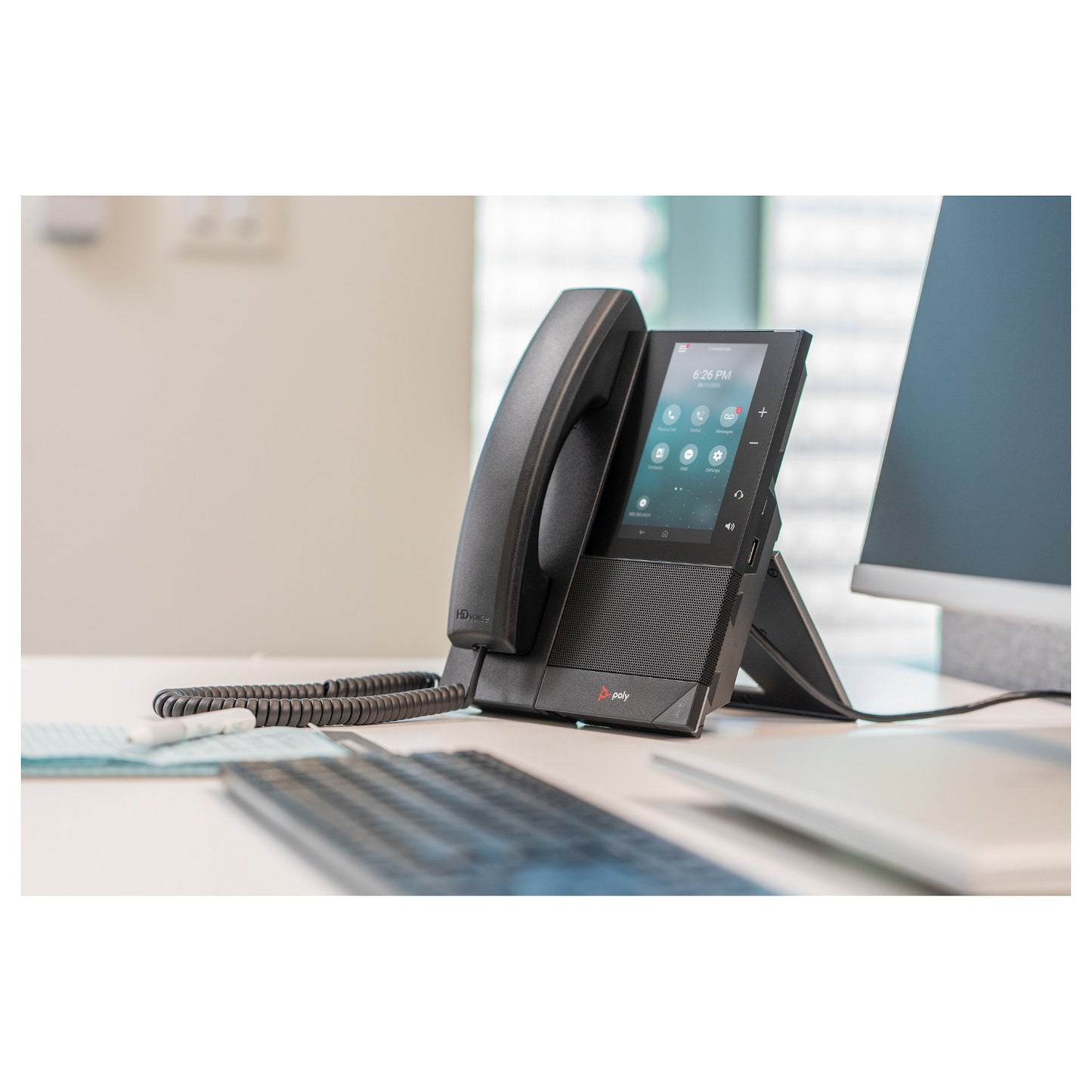 HP Poly CCX 505 Phone Teams (PoE. ohne Netzteil)