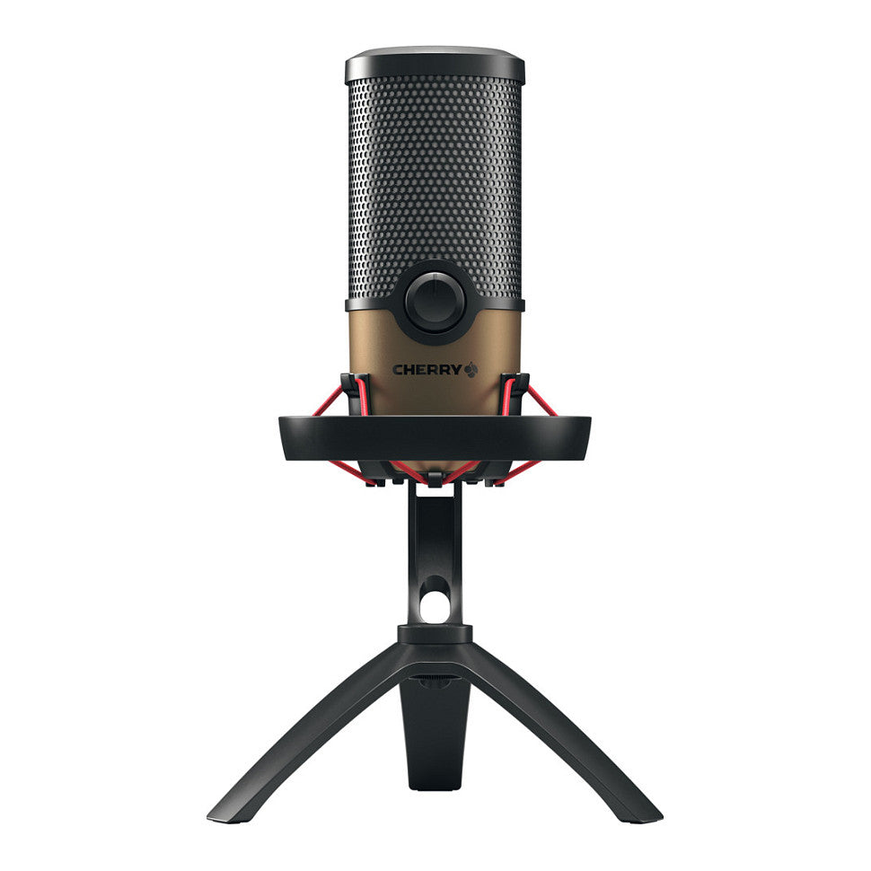Cherry UM 9.0 PRO RGB - Mikrofon - Schwarz. Bronze