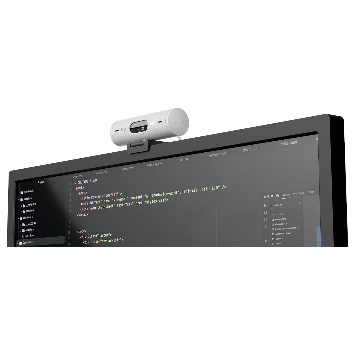 Logitech Brio 500 White