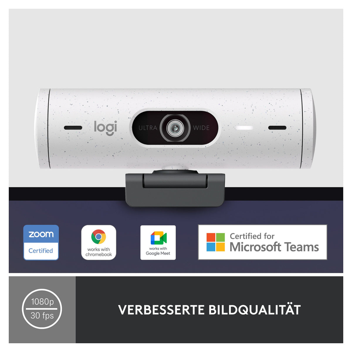 Logitech Brio 500 White