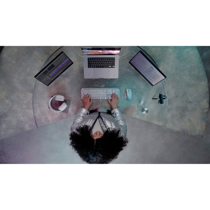 Logitech MX Keys S - Keyboard with Backlight - pale gray