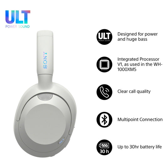 Sony WH-ULT900N wireless overear Headset white