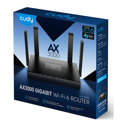 Cudy AX3000 Gigabit Wi-Fi 6 Mesh Router