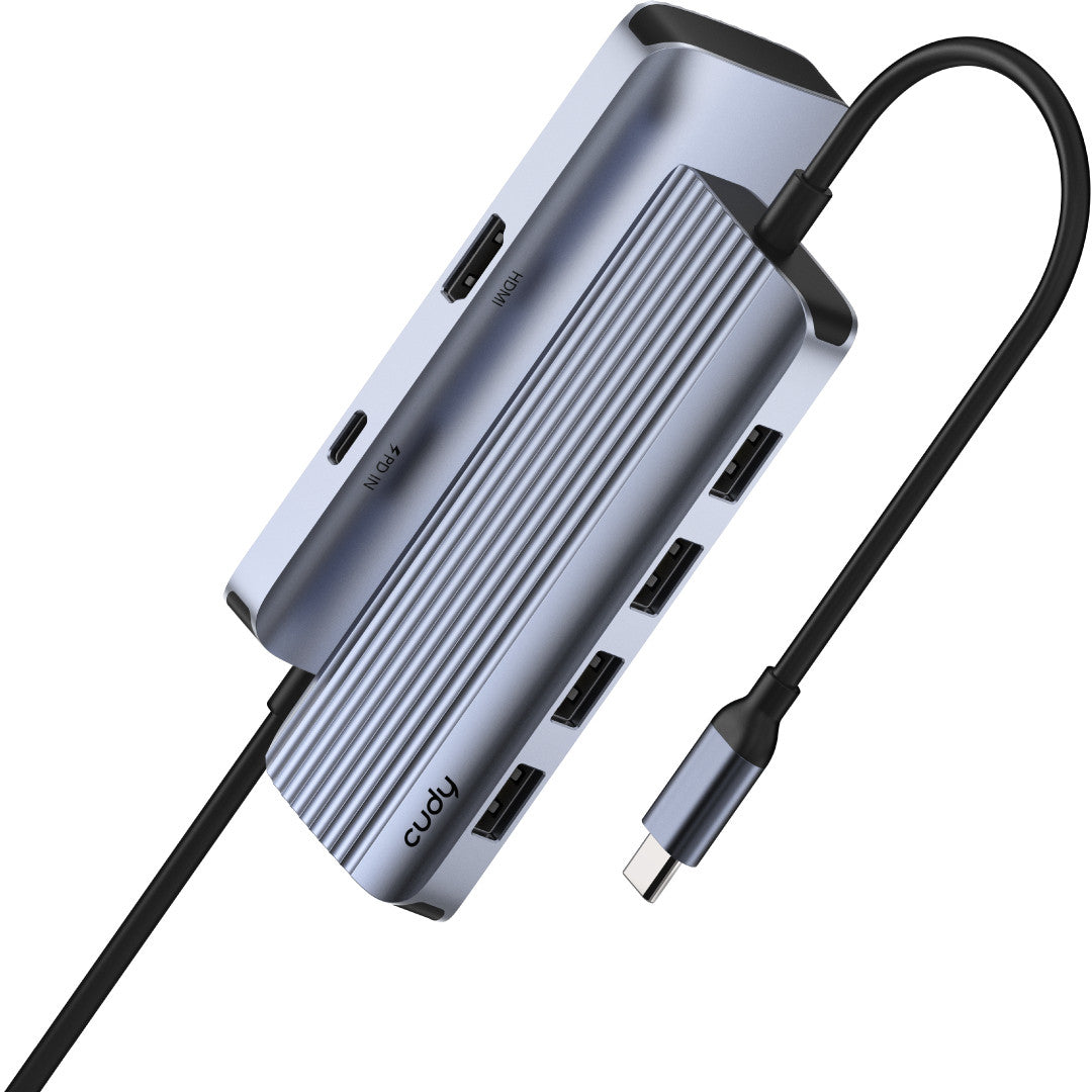 Cudy 6-IN-1 USB-C Hub with 4K HDMI