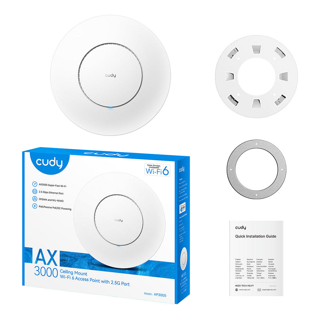 Cudy AX3000 Wi-Fi 6 2.5G Access Point