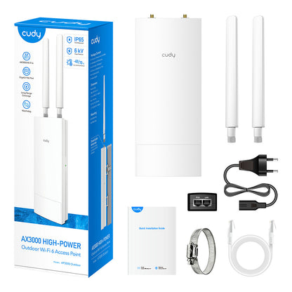 Cudy AX3000 High Power WiFi 6 Outdoor Access Point