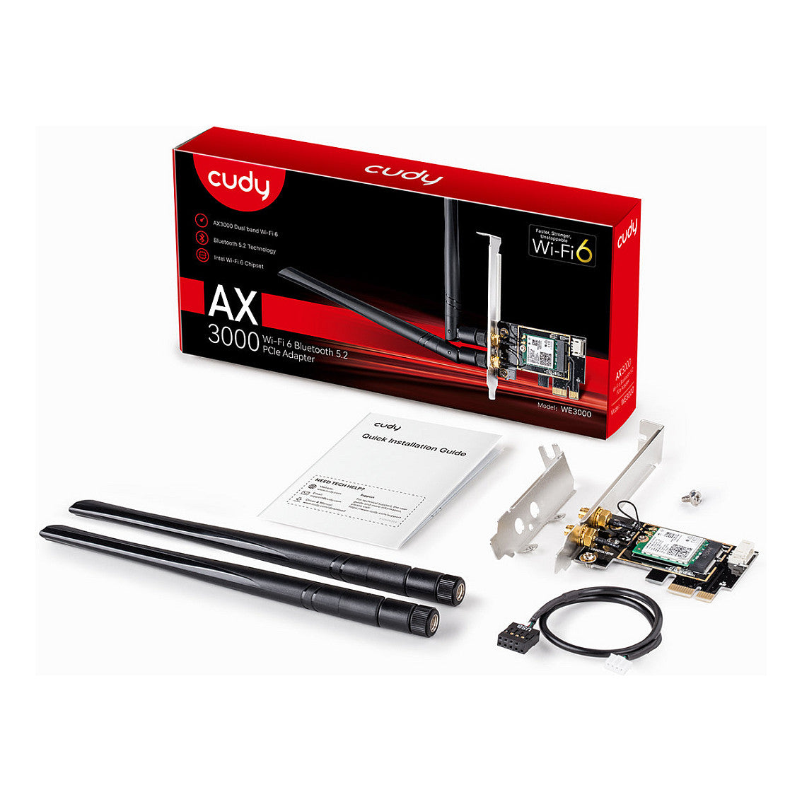 Cudy AX3000 Wi-Fi 6 PCI Express Adapter