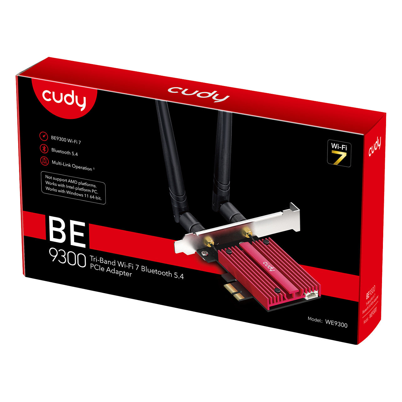 Cudy BE9300 Wi-Fi 7 PCI Express Adapter