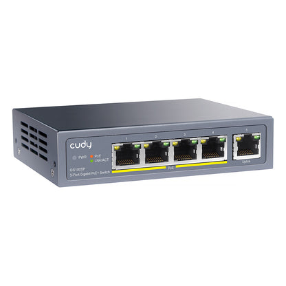 5P Cudy GS1005P PoE+