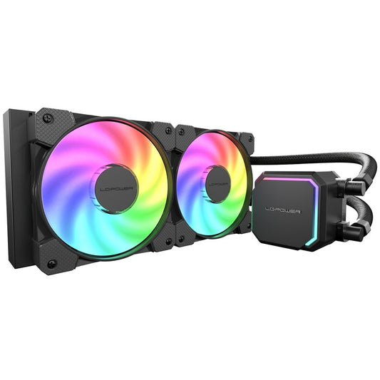 K Cooler LC-Power LC-CC-240-B-ARGB All-in-One-Flüssigkeitskühler